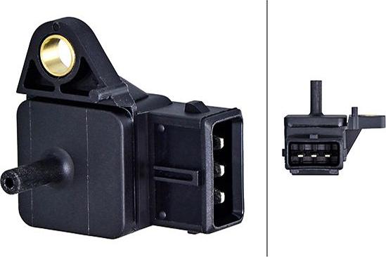 HELLA 6PP358 152-681 - Capteur, pression de suralimentation droxauto.com