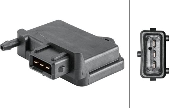 HELLA 6PP 358 152-171 - Capteur, pression de suralimentation droxauto.com