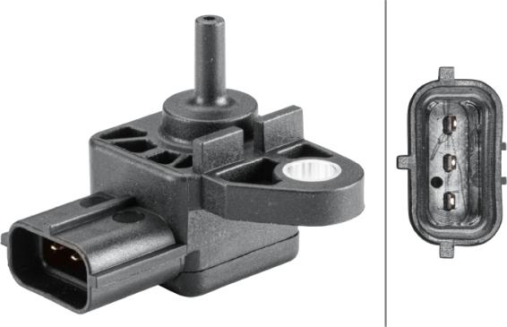 HELLA 6PP 358 152-291 - Capteur, pression de suralimentation droxauto.com