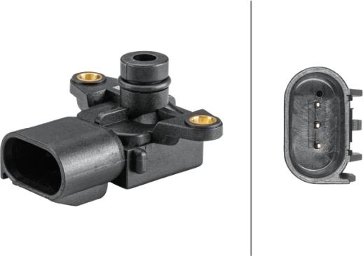 HELLA 6PP 358 152-241 - Capteur, pression du tuyau d'admission droxauto.com