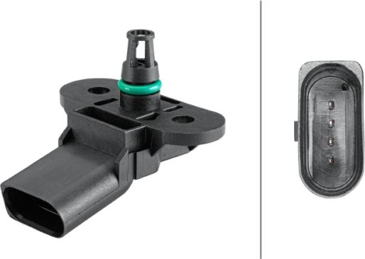 HELLA 6PP 358 152-221 - Capteur, pression de suralimentation droxauto.com