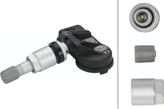 HELLA 6PP 358 139-431 - Capteur de roue, syst. de contrôle de pression des pneus droxauto.com