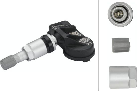 HELLA 6PP 358 139-071 - Capteur de roue, syst. de contrôle de pression des pneus droxauto.com