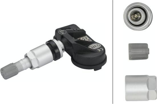 HELLA 6PP 358 139-111 - Capteur de roue, syst. de contrôle de pression des pneus droxauto.com