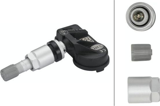 HELLA 6PP 358 139-391 - Capteur de roue, syst. de contrôle de pression des pneus droxauto.com