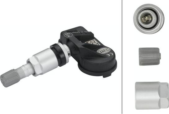 HELLA 6PP 358 139-341 - Capteur de roue, syst. de contrôle de pression des pneus droxauto.com