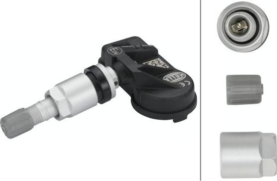 HELLA 6PP 358 139-301 - Capteur de roue, syst. de contrôle de pression des pneus droxauto.com