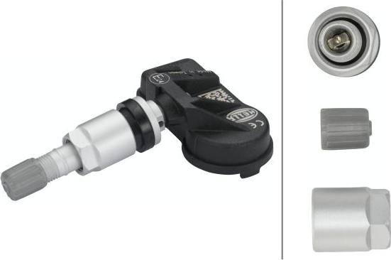 HELLA 6PP 358 139-381 - Capteur de roue, syst. de contrôle de pression des pneus droxauto.com