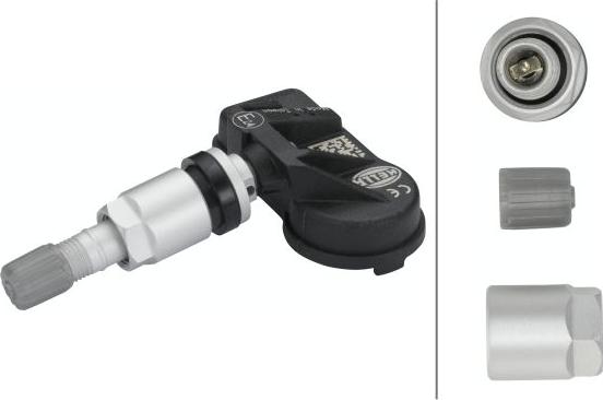 HELLA 6PP 358 139-371 - Capteur de roue, syst. de contrôle de pression des pneus droxauto.com