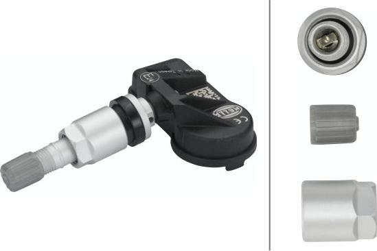 HELLA 6PP 358 139-231 - Capteur de roue, syst. de contrôle de pression des pneus droxauto.com