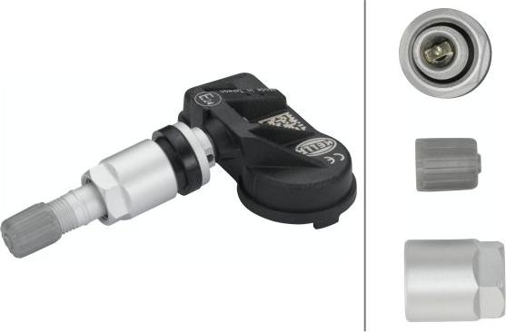 HELLA 6PP 358 139-271 - Capteur de roue, syst. de contrôle de pression des pneus droxauto.com