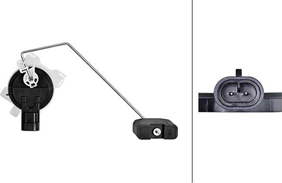 HELLA 6PR 358 187-471 - Capteur, niveau de carburant droxauto.com