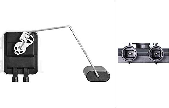 HELLA 6PR 358 187-351 - Capteur, niveau de carburant droxauto.com