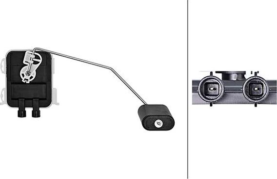 HELLA 6PR 358 187-301 - Capteur, niveau de carburant droxauto.com