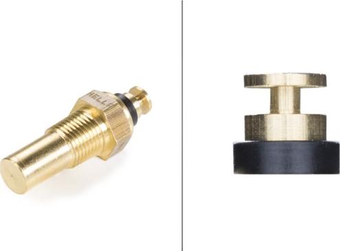HELLA 6PT 009 107-161 - Sonde de température, liquide de refroidissement droxauto.com