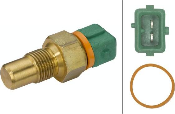HELLA 6PT 009 309-671 - Sonde de température, liquide de refroidissement droxauto.com