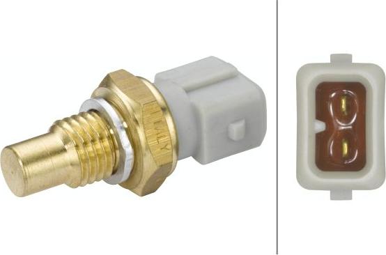 HELLA 6PT 009 309-301 - Sonde de température, liquide de refroidissement droxauto.com