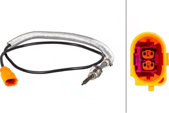 HELLA 6PT 014 494-601 - Capteur, température des gaz droxauto.com