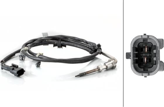 HELLA 6PT 014 494-611 - Capteur, température des gaz droxauto.com