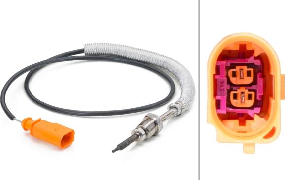 HELLA 6PT 014 494-051 - Capteur, température des gaz droxauto.com