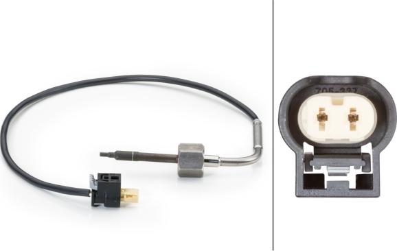 HELLA 6PT 014 494-011 - Capteur, température des gaz droxauto.com