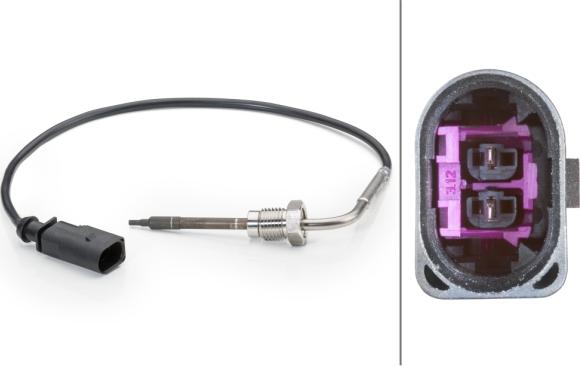 HELLA 6PT 014 494-071 - Capteur, température des gaz droxauto.com