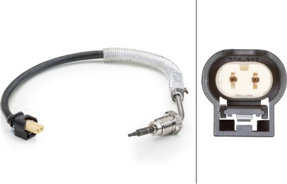 HELLA 6PT 014 494-191 - Capteur, température des gaz droxauto.com