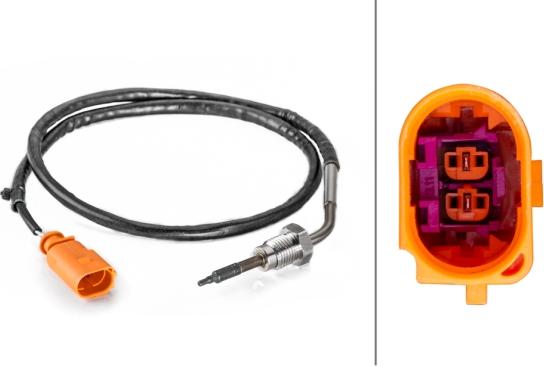 HELLA 6PT 014 494-351 - Capteur, température des gaz droxauto.com