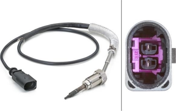 HELLA 6PT 014 494-261 - Capteur, température des gaz droxauto.com