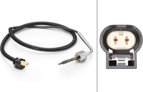 HELLA 6PT 014 494-211 - Capteur, température des gaz droxauto.com