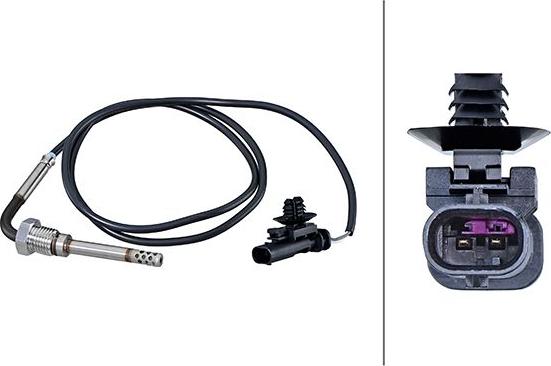 HELLA 6PT 010 376-531 - Capteur, température des gaz droxauto.com