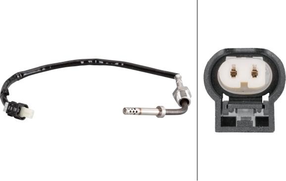 HELLA 6PT 010 376-131 - Capteur, température des gaz droxauto.com