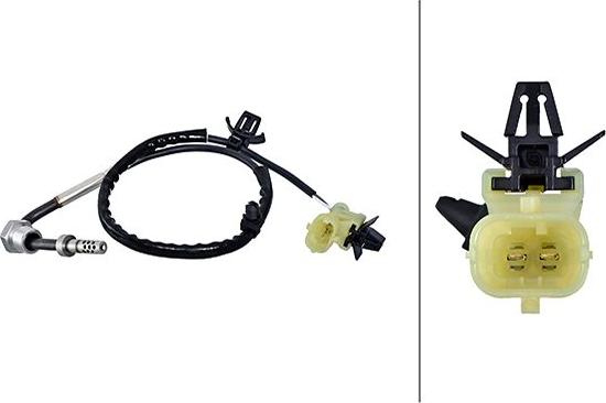 HELLA 6PT010 376-301 - Capteur, température des gaz droxauto.com