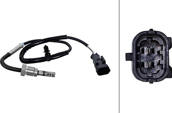 HELLA 6PT010 376-291 - Capteur, température des gaz droxauto.com