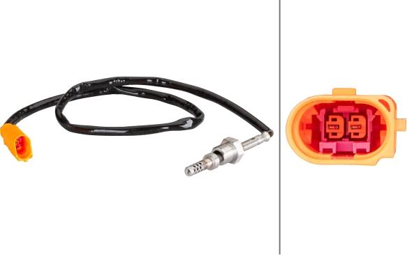 HELLA 6PT 010 376-271 - Capteur, température des gaz droxauto.com