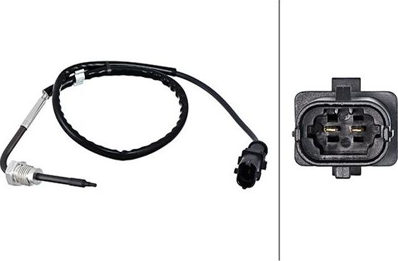 HELLA 6PT 358 181-961 - Capteur, température des gaz droxauto.com