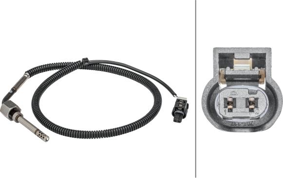 HELLA 6PT 358 181-411 - Capteur, température des gaz droxauto.com