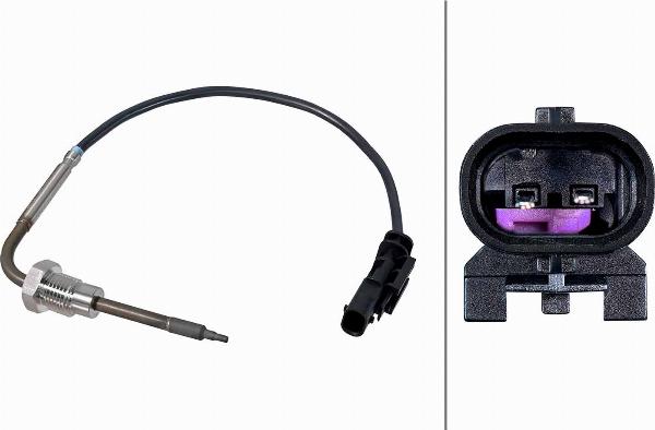 HELLA 6PT 358 226-491 - Capteur, température des gaz droxauto.com