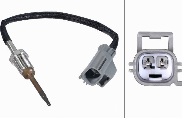 HELLA 6PT 358 226-511 - Capteur, température des gaz droxauto.com