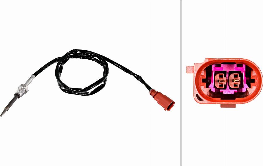 HELLA 6PT 358 226-331 - Capteur, température des gaz droxauto.com