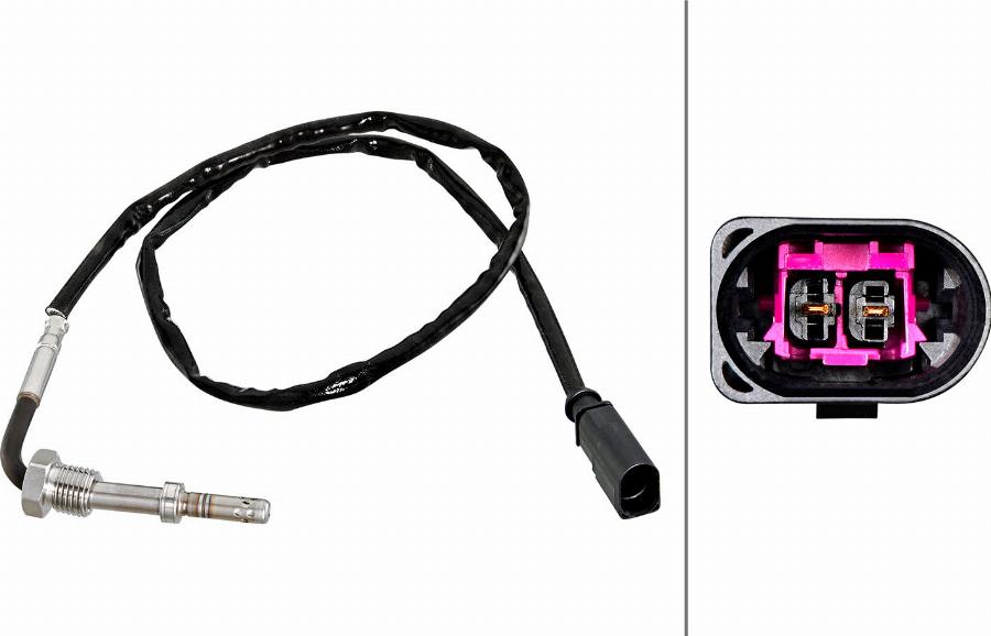 HELLA 6PT 358 226-271 - Capteur, température des gaz droxauto.com