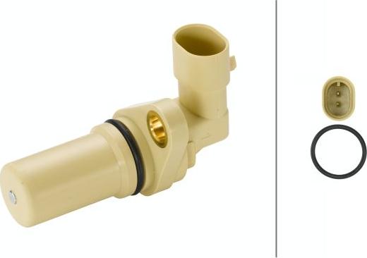 HELLA 6PU 009 146-561 - Capteur d'angle, vilebrequin droxauto.com