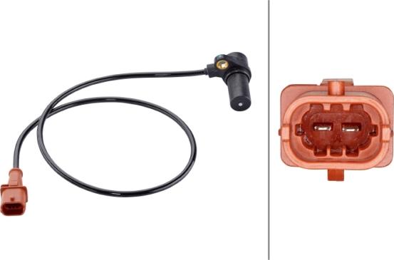 HELLA 6PU 009 146-631 - Capteur d'angle, vilebrequin droxauto.com