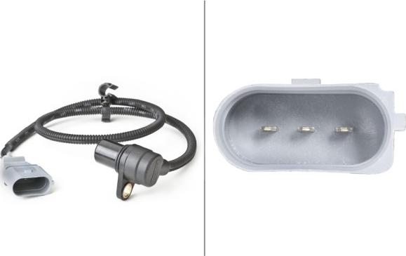 HELLA 6PU 009 146-391 - Capteur d'angle, vilebrequin droxauto.com