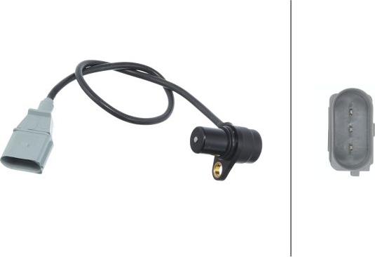 HELLA 6PU 009 146-331 - Capteur d'angle, vilebrequin droxauto.com