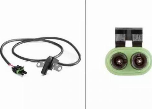 HELLA 6PU 009 146-781 - Capteur d'angle, vilebrequin droxauto.com