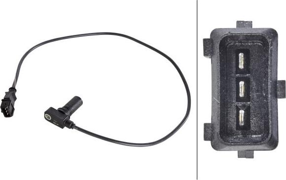 HELLA 6PU 009 163-981 - Capteur d'angle, vilebrequin droxauto.com