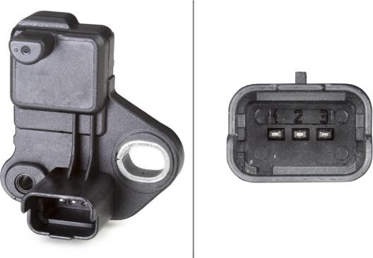 HELLA 6PU 009 163-451 - Capteur d'angle, vilebrequin droxauto.com