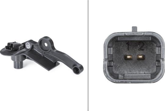 HELLA 6PU 009 163-461 - Capteur d'angle, vilebrequin droxauto.com