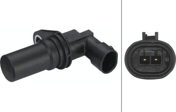 HELLA 6PU 009 163-401 - Capteur d'angle, vilebrequin droxauto.com